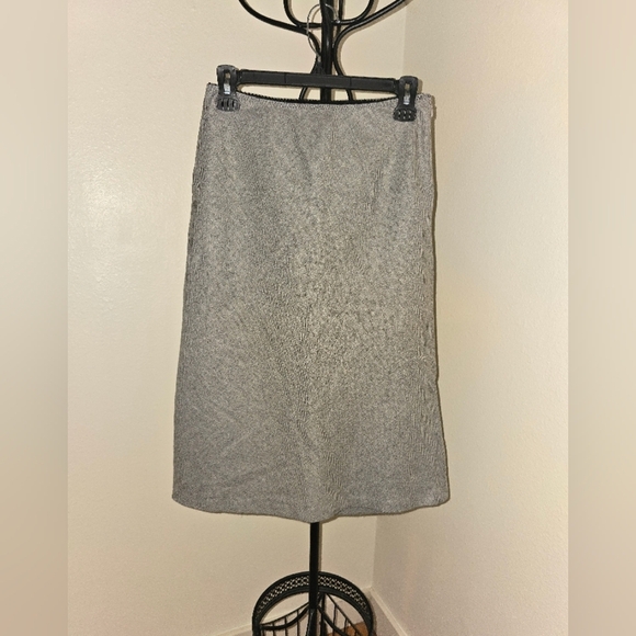 Gap Elegant Gray Wool Women's Skirt Sz 2 EUC - Picture 6 of 8